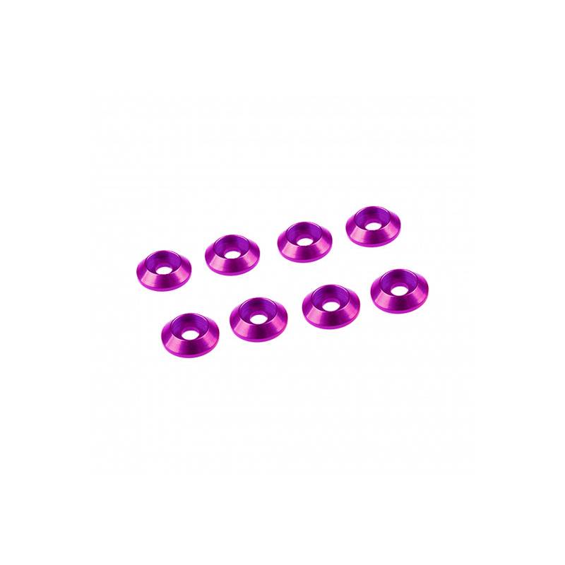 3MM ALUMINIUM CAP HEAD WASHER PINK (8 pcs) - UR1521-PK - ULTIMATE 3MM ALUMINIUM CAP HEAD WASHER PINK (8 pcs) - UR1521-PK - ULTIMATE
