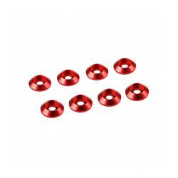 ARANDELA CABEZA CILINDRICA 3MM ROJA (8u.) ULTIMATE - UR1521-R