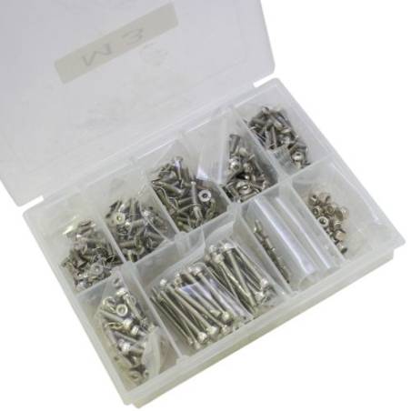 KIT TORNILLOS M3 (470u.) ULTIMATE - UR1601