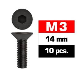 M3x14mm FLAT HEAD SCREWS (10 pcs) - UR161314 - ULTIMATE