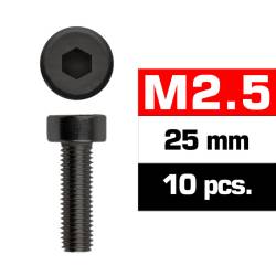 TORNILLOS M2.5x25mm CILINDRICO (10u.) ULTIMATE - UR1632525