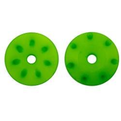 16mm CONICAL SHOCK PISTONS (1.3mm x 7 angled holes) (2pcs) - UR1715