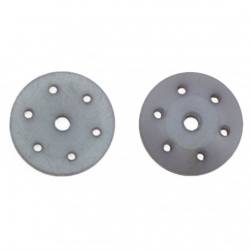 PISTONES AMORTIGUADOR CONICOS 16mm GRIS (6x1.4mm) (2u.) - UR1734