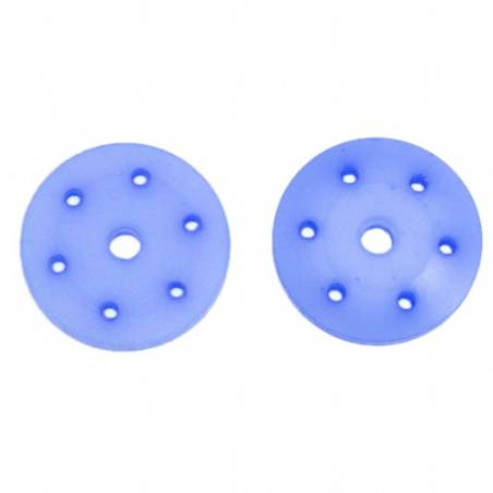 16mm CONICAL SHOCK PISTONS (1.3mm x 6 holes) (2pcs) - UR1733