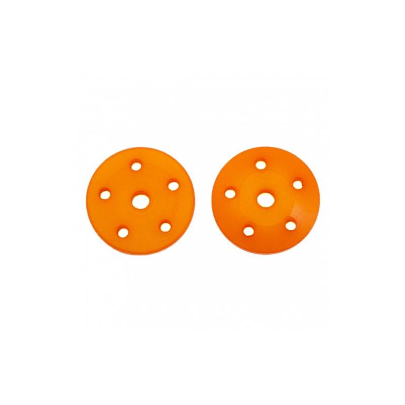 PISTONES AMORTIGUADOR CONICOS 16mm NARANJA (5x1.6mm) (2u.) - UR1736 PISTONES AMORTIGUADOR CONICOS 16mm NARANJA (5x1.6mm) (2u.) - UR1736