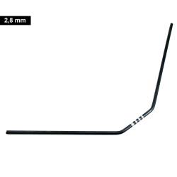 BARRA ESTABILIZADORA ULTIMATE TRAS. 2.8mm MUGEN ASSO XRAY - UR1782-28