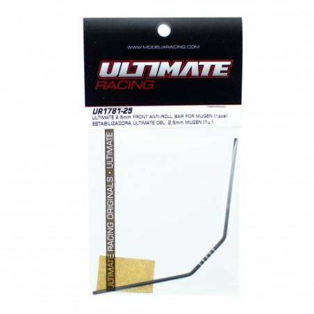 BARRA ESTABILIZADORA ULTIMATE DEL. 2.5mm MUGEN ASSO XRAY - UR1781-25