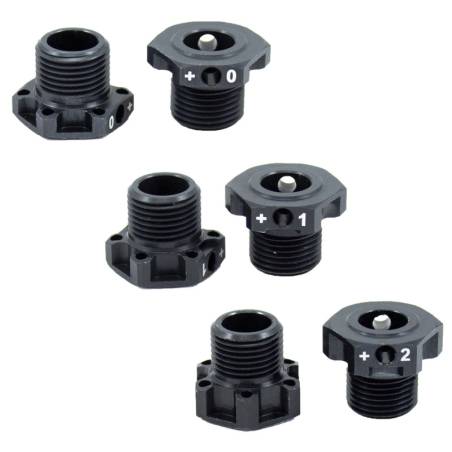 LIGHTWEIGHT WHEEL HEX SET +0/1/2mm (6pcs) - ULTIMATE - UR1905