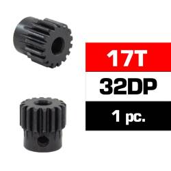 PIÑON 32DP -17T - ACERO HSS - DIAMETRO  5.0mm ULTIMATE - UR4312-17