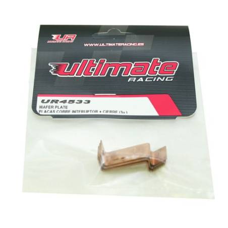 PLACAS COBRE INTERRUPTOR + CIERRE (3u.) ULTIMATE - UR4533
