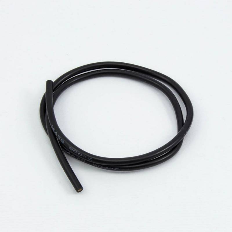 14awg BLACK SILICONE WIRE (50cm) - UR46117 - ULTIMATE