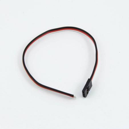 FUTABA MALE BATTERY CHARGE CONNECTOR WIRE (20cm) - UR46137 - ULTIMATE