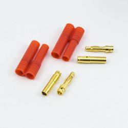 CONECTOR BANANA 4.0mm MACHO/HEMBRA (2u.) ULTIMATE - UR46206