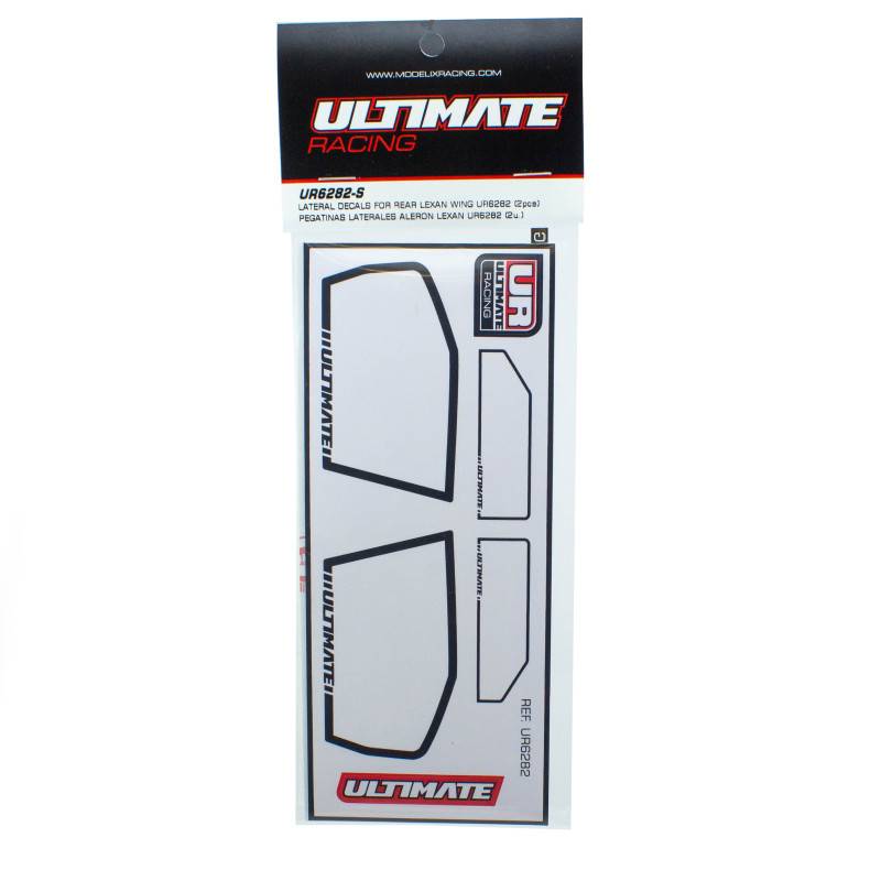 LATERAL DECALS FOR REAR LEXAN WING UR6282 - ULTIMATE - UR6282-S