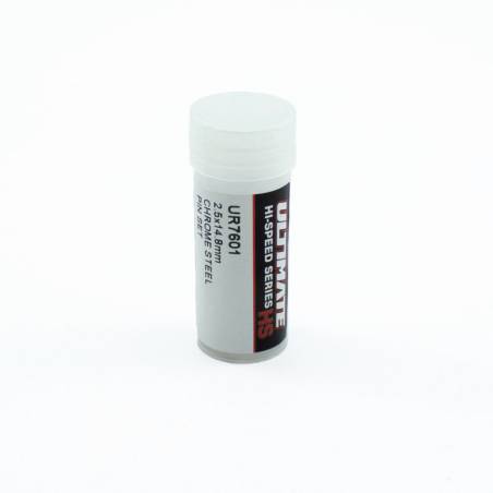 2.5x14.8 mm KIT PINS ACERO CROMADO (10u.) - UR7601