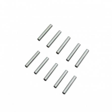 2.5X15.8MM CHROME STEEL PIN SET (10PCS) - ULTIMATE - UR7604