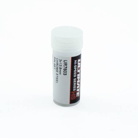 3x13.8 mm KIT PINS ACERO CROMADO (10u.) - UR7603