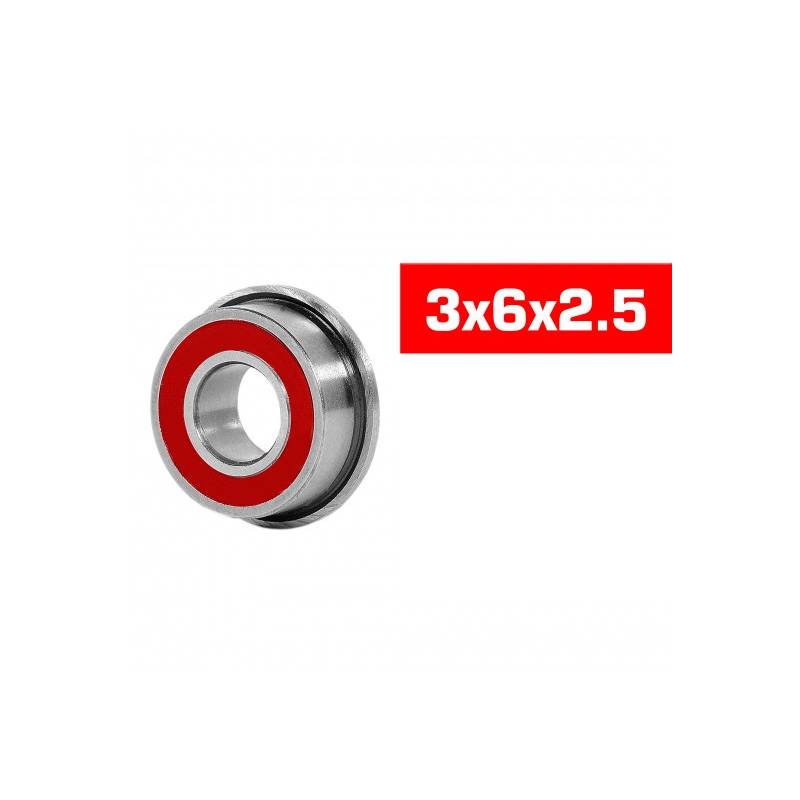 3x6x2.5mm KIT RODAMIENTOS HS FLANGED TAPAS GOMA (2u.) - UR7809-2 3x6x2.5mm KIT RODAMIENTOS HS FLANGED TAPAS GOMA (2u.) - UR7809-2