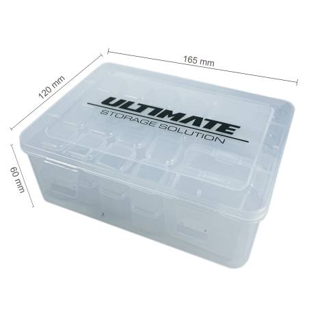 PLASTIC BOX W/ 5 MED & 32 SMALL INNER BOXES - ULTIMATE - UR8840-S