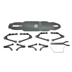 Xray X4'25 Alu vers Carbone conversion kit - C0020 - Xray