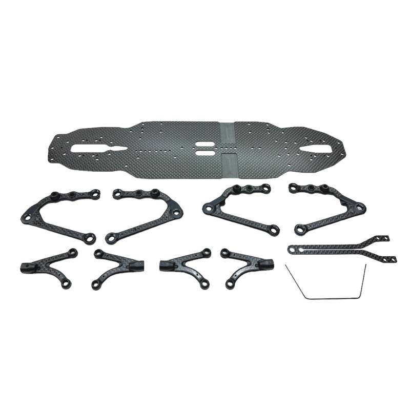 Xray X4'25 Alu vers Carbone conversion kit - C0020 - Xray Xray X4'25 Alu vers Carbone conversion kit - C0020 - Xray