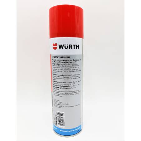 LIMPIADOR DE FRENOS WURTH 500ML - AR1415
