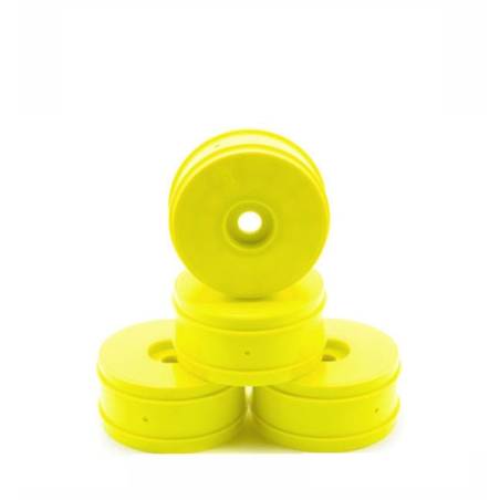 LLANTAS AMARILLAS 1/8 BUGGY OFFROAD DE FASTRACE (4 UD.) - FR084-4Y