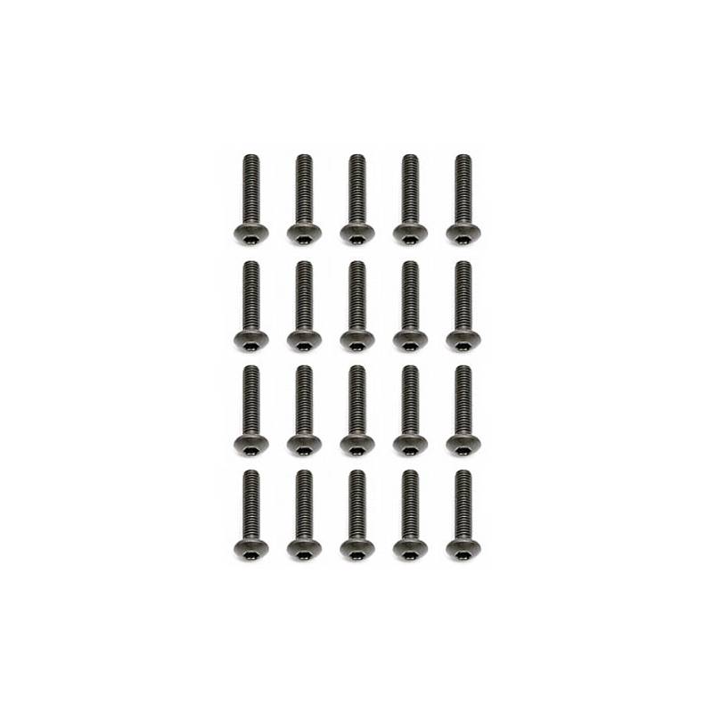 M3X14MM BHCS (10) - ASSOCIATED - 25187 M3X14MM BHCS (10) - ASSOCIATED - 25187