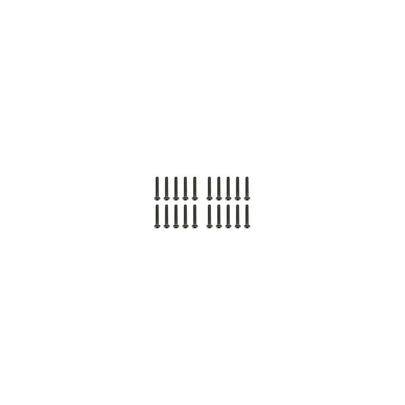 M3 X 22 BUTTON HEAD HEX SCREW (10) - ASSOCIATED - 25189 M3 X 22 BUTTON HEAD HEX SCREW (10) - ASSOCIATED - 25189