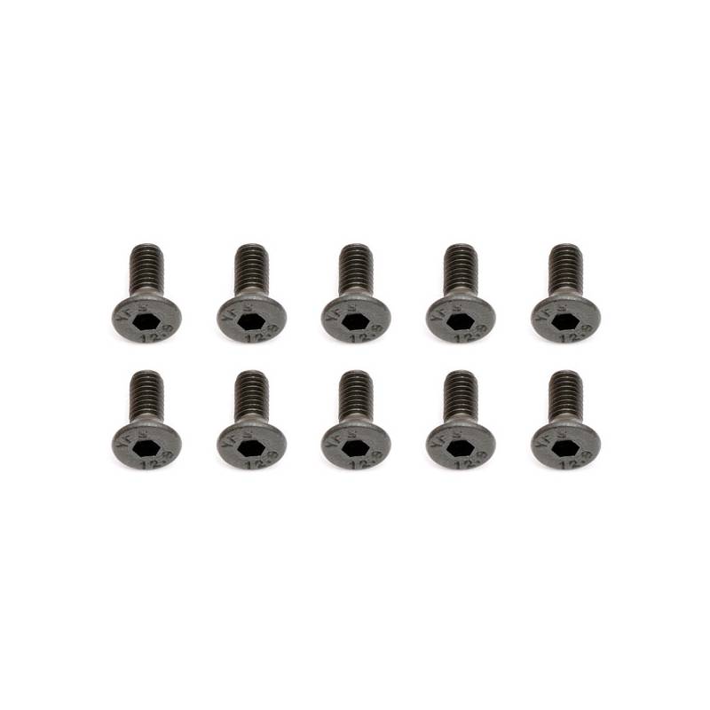 M3 X 8 FLAT HEAD HEX SCREW (10) - ASSOCIATED - 25201 M3 X 8 FLAT HEAD HEX SCREW (10) - ASSOCIATED - 25201