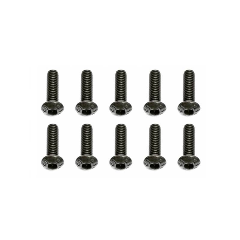 M3 X 10 BUTTON HEAD HEX SCREW (10) - ASSOCIATED - 25211 M3 X 10 BUTTON HEAD HEX SCREW (10) - ASSOCIATED - 25211
