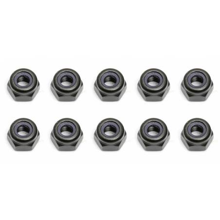 M3 LOCKNUT (10)  - ASSOCIATED - 25215