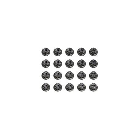 M3 Flanged Locknuts - ASSOCIATED - 25612