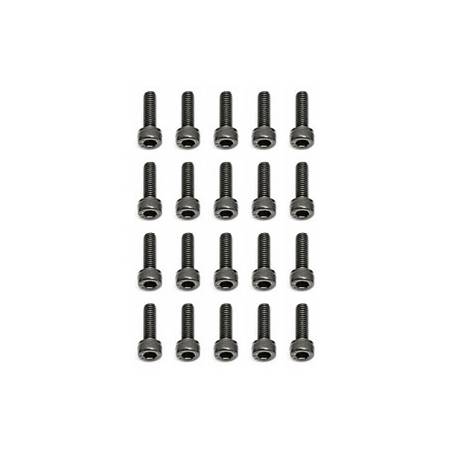 M3 X 10MM SHC SCREWS - ASSOCIATED - 25620