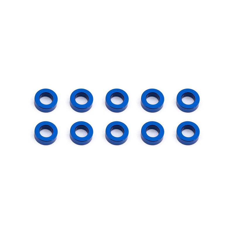 ARANDELAS DE BOLA 5.5 x 2.0mm ALU AZUL (10u) - AS31383