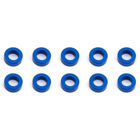 ARANDELAS DE BOLA 5.5 x 2.0mm ALU AZUL (10u) - AS31383