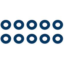 ARANDELAS 7.8 x 3.5 x 0.5mm ALU AZUL (10u) - AS31387
