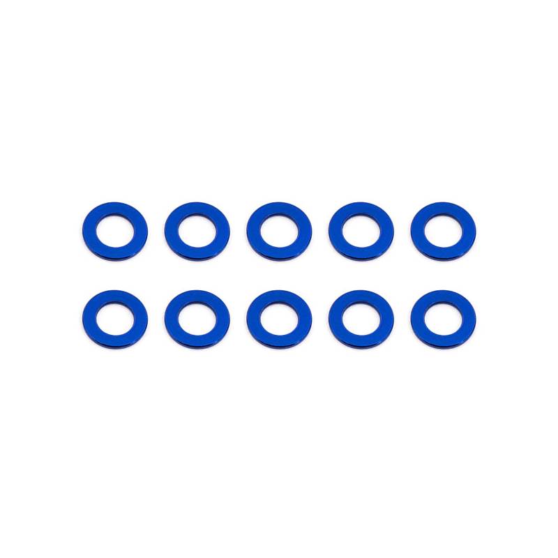 ARANDELAS DE BOLA 5.5 x 0.5mm ALU AZUL (10u) - AS31381