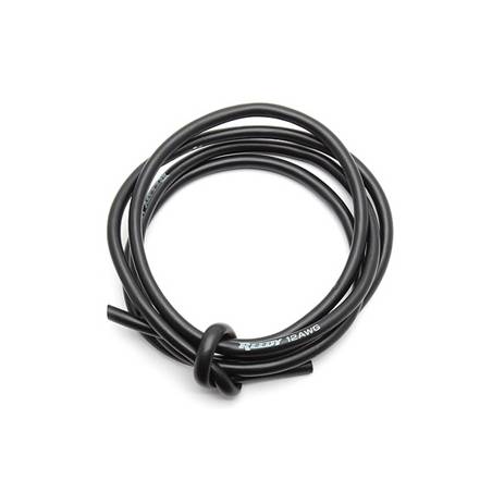 CABLE SILICONA 12AWG NEGRO (1m) - ASSOCIATED - AS647