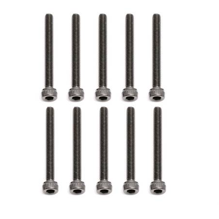 SHCS 3X28MM SCREWS (10) - ASSOCIATED - 89227