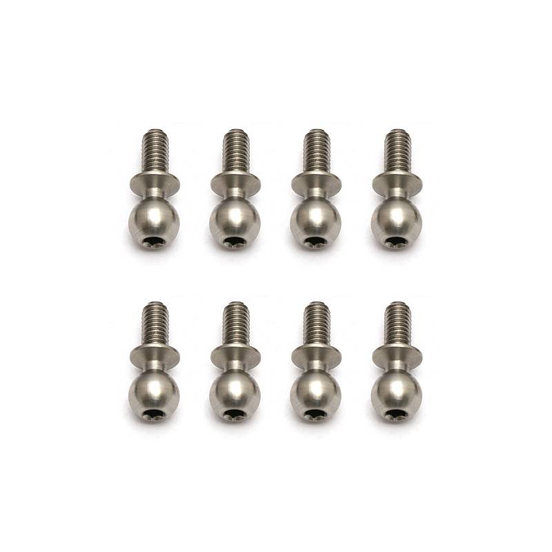 HEAVY DUTY BALLSTUD 6MM (10) - ASSOCIATED - 91047