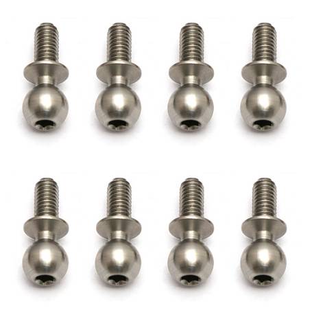 HEAVY DUTY BALLSTUD 6MM (10) - ASSOCIATED - 91047