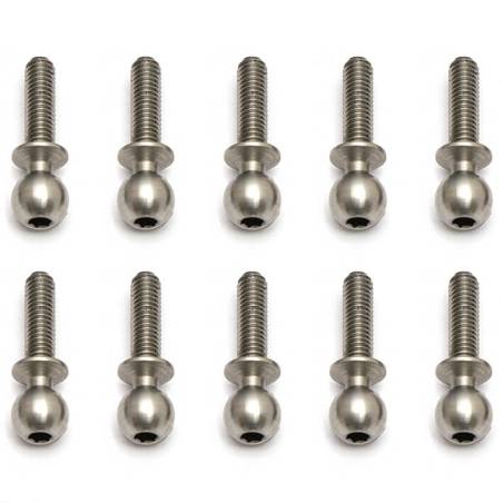 HEAVY DUTY BALLSTUD 10MM (10) - ASSOCIATED - 91049