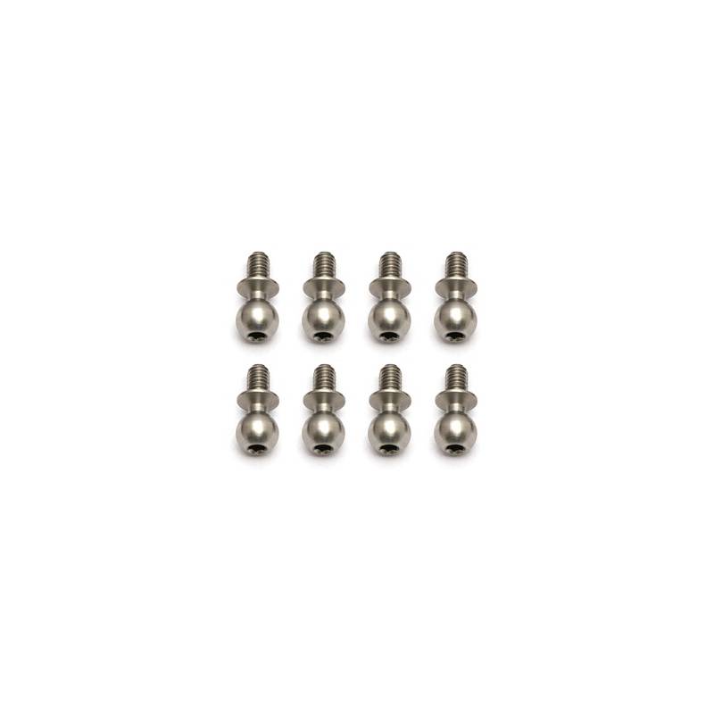 HD BALLSTUD, 4MM (10) - TEAM ASSOCIATED - AS91451