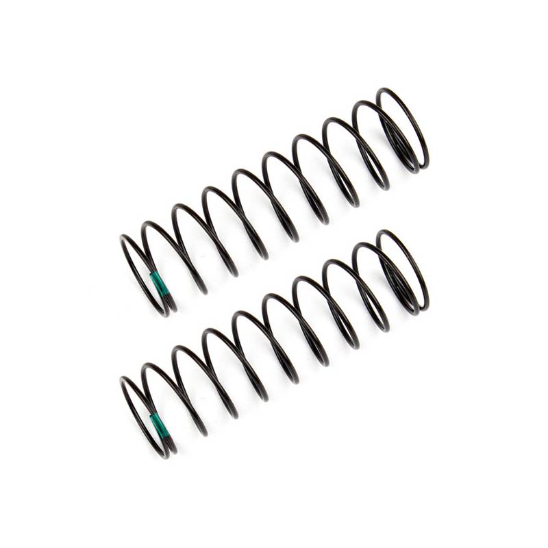 REAR SHOCK SPRINGS GREEN 1.80 LB/IN L61MM - ASSOCIATED - 91837