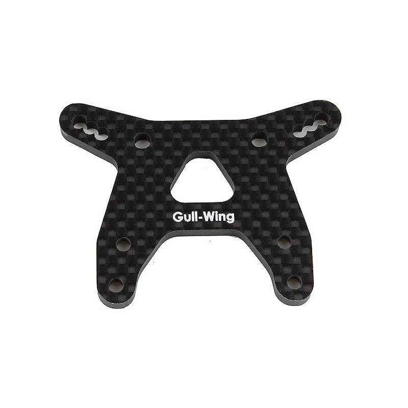 B6.3 FRONT SHOCK TOWER CARBON FIBRE - ASSOCIATED - 91880