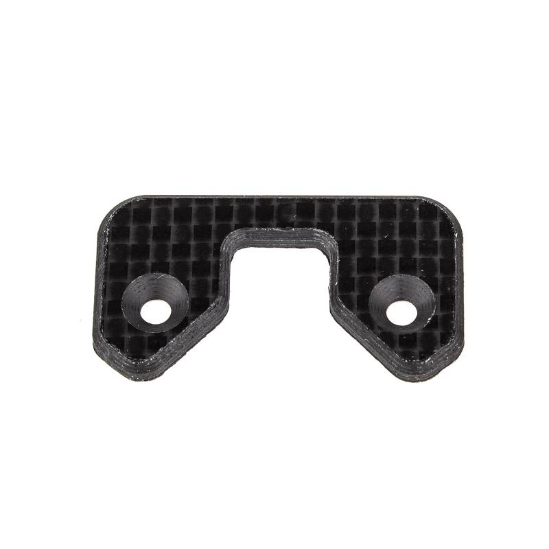 PLACA ALERÓN TRASERO DE UNA PIEZA B6 DE CARBONO - ASSO - AS91917