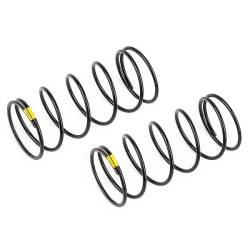 13MM FRONT SHOCK SPRINGS YELLOW 3.8LB/IN - ASSOCIATED - 91943