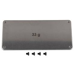 CONTRAPESO DEL ESC RC10B6.4 FT 33g DE ACERO - ASSOCIATED - AS91977