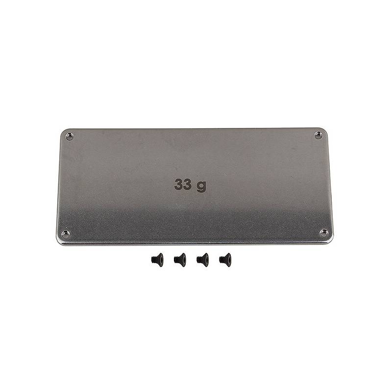 CONTRAPESO DEL ESC RC10B6.4 FT 33g DE ACERO - ASSOCIATED - AS91977 CONTRAPESO DEL ESC RC10B6.4 FT 33g DE ACERO - ASSOCIATED - AS91977